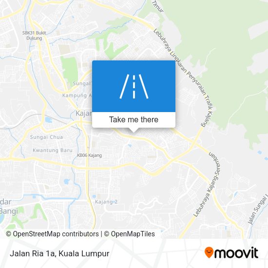 Jalan Ria 1a map