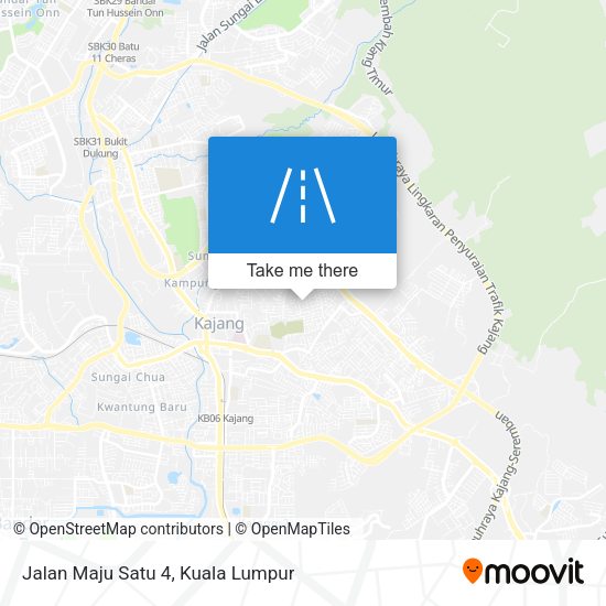 Jalan Maju Satu 4 map