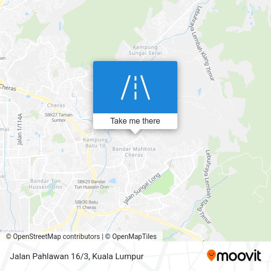 Jalan Pahlawan 16/3 map