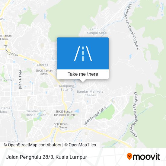 Jalan Penghulu 28/3 map