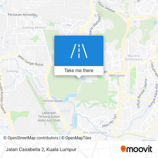 Peta Jalan Casabella 2