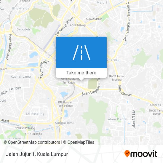 Peta Jalan Jujur 1