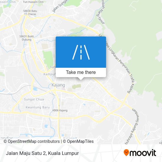 Jalan Maju Satu 2 map