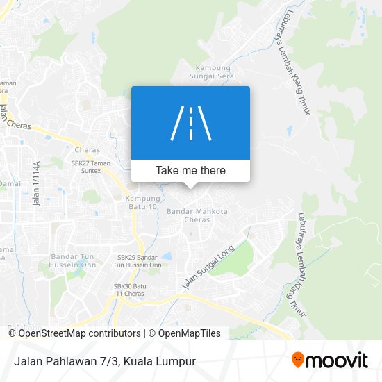 Peta Jalan Pahlawan 7/3