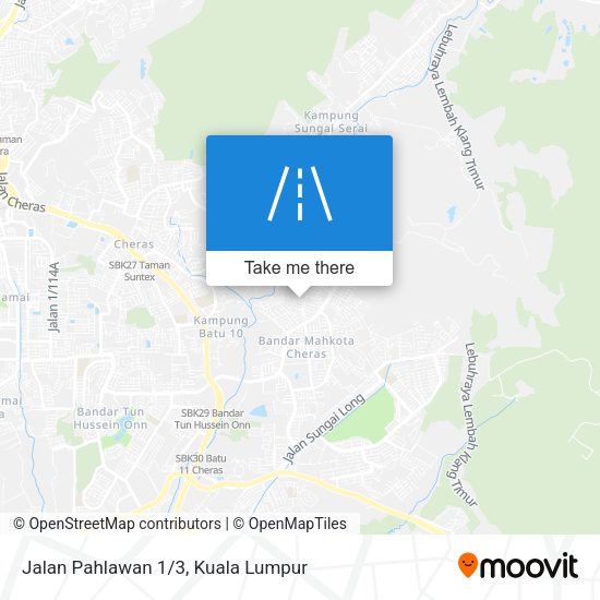 Jalan Pahlawan 1/3 map