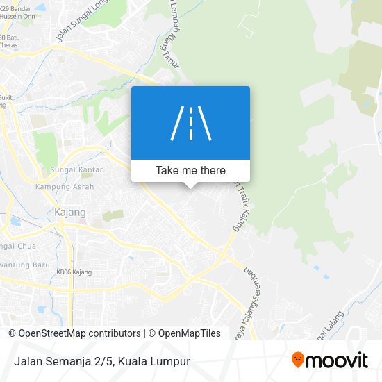 Jalan Semanja 2/5 map