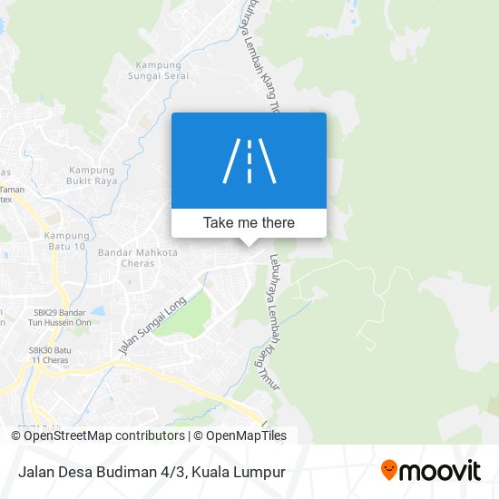 Jalan Desa Budiman 4/3 map