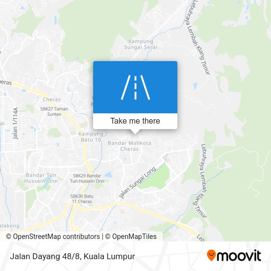 Peta Jalan Dayang 48/8