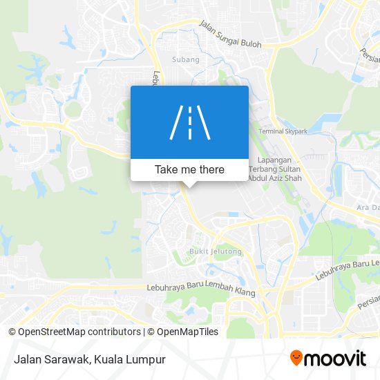 Peta Jalan Sarawak