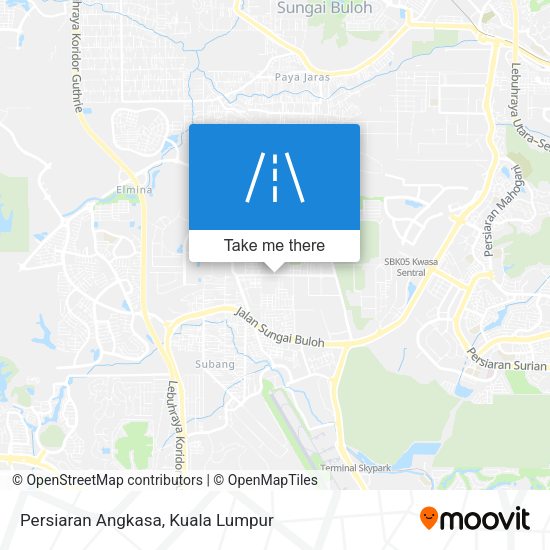 Persiaran Angkasa map