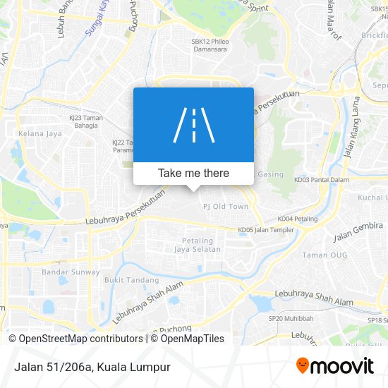 Peta Jalan 51/206a