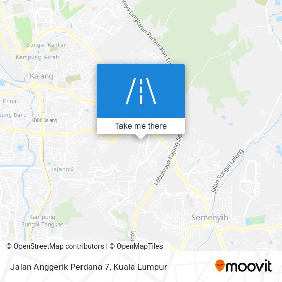 Jalan Anggerik Perdana 7 map