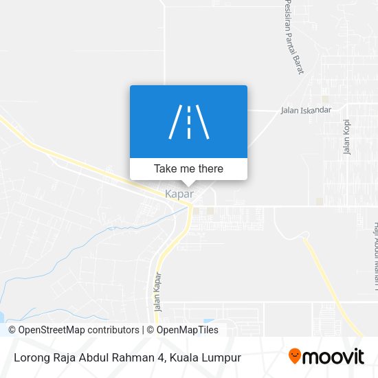 Lorong Raja Abdul Rahman 4 map