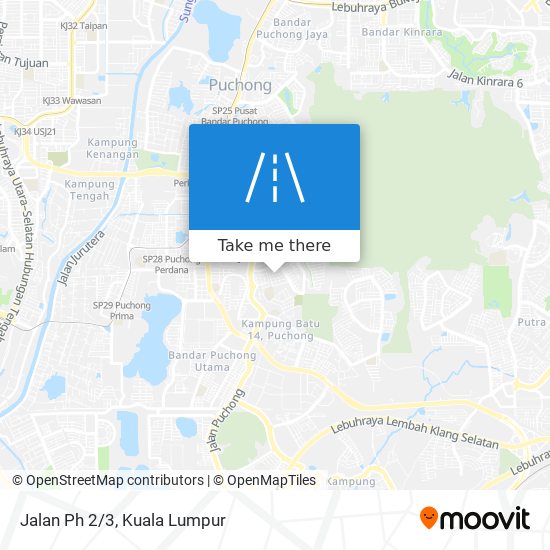 Jalan Ph 2/3 map