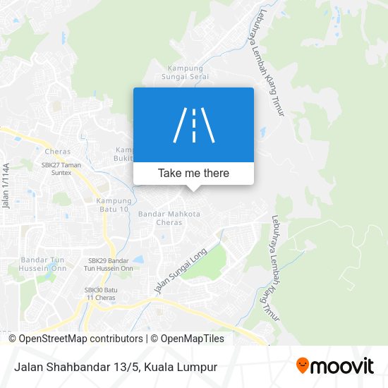 Jalan Shahbandar 13/5 map