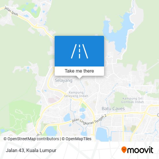 Jalan 43 map