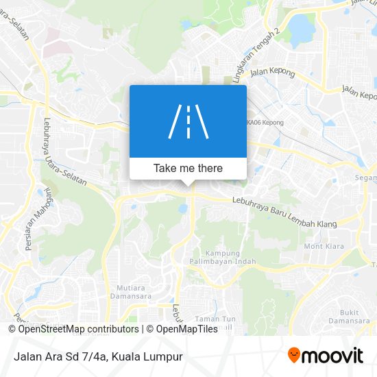 Jalan Ara Sd 7/4a map