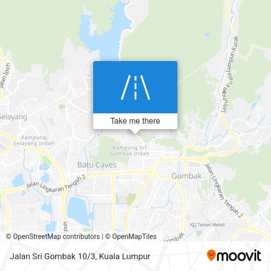 Jalan Sri Gombak 10/3 map