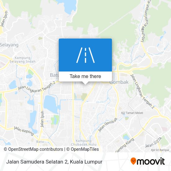 Jalan Samudera Selatan 2 map