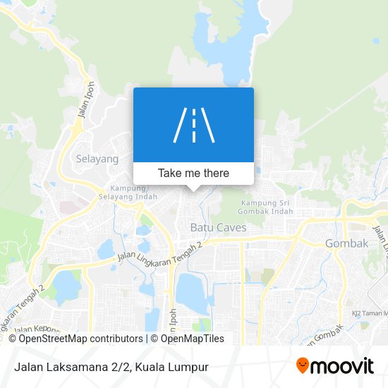 Jalan Laksamana 2/2 map