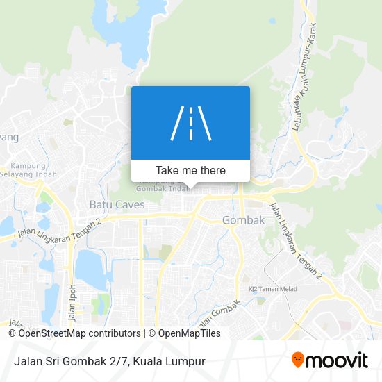 Peta Jalan Sri Gombak 2/7