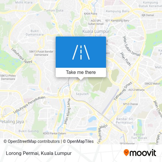 Peta Lorong Permai