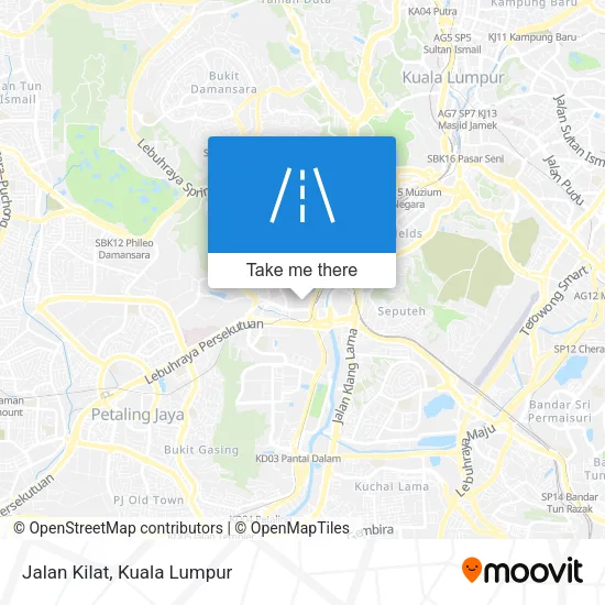 Jalan Kilat map