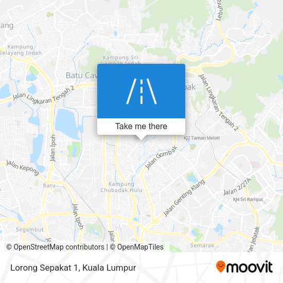 Peta Lorong Sepakat 1