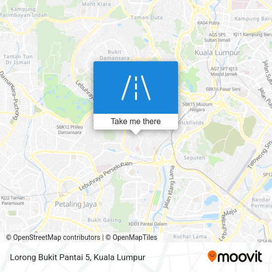Lorong Bukit Pantai 5 map