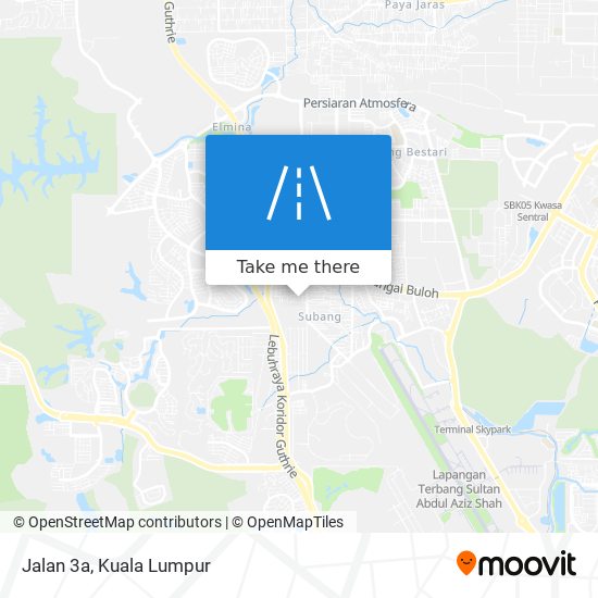 Jalan 3a map