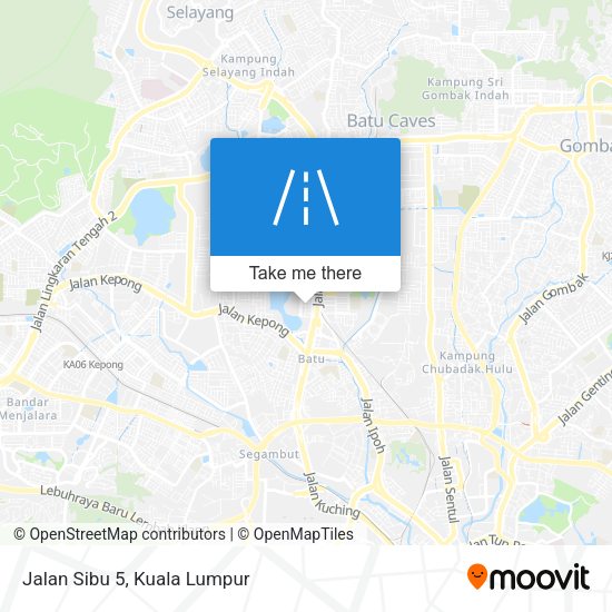 Jalan Sibu 5 map