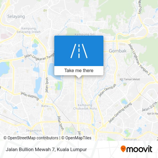Jalan Bullion Mewah 7 map