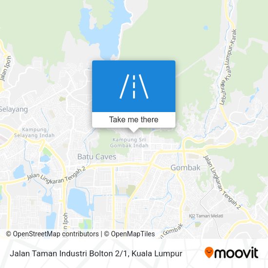 Peta Jalan Taman Industri Bolton 2 / 1