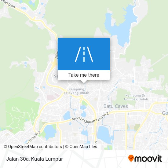 Jalan 30a map