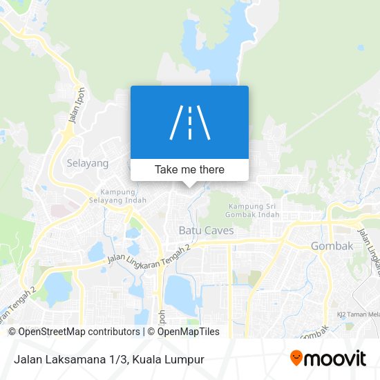 Peta Jalan Laksamana 1/3