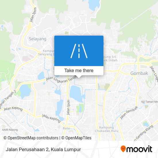 Jalan Perusahaan 2 map