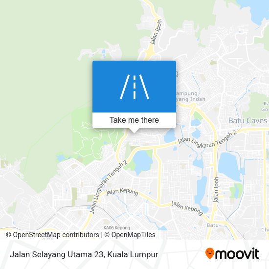 Jalan Selayang Utama 23 map