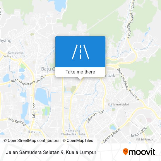 Jalan Samudera Selatan 9 map