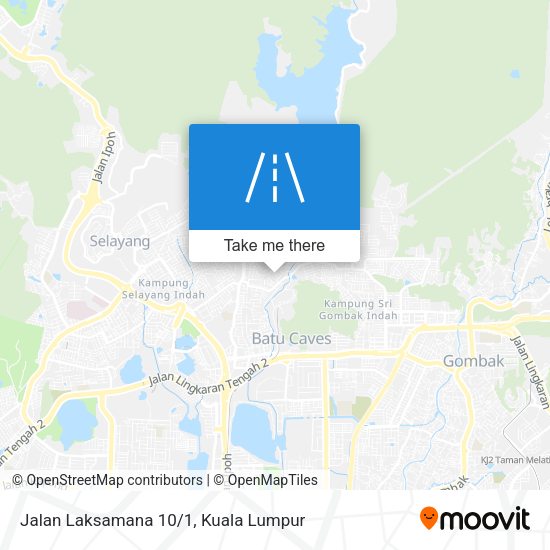 Peta Jalan Laksamana 10/1