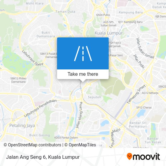 Jalan Ang Seng 6 map