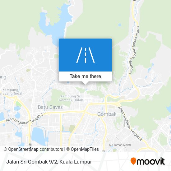Jalan Sri Gombak 9/2 map