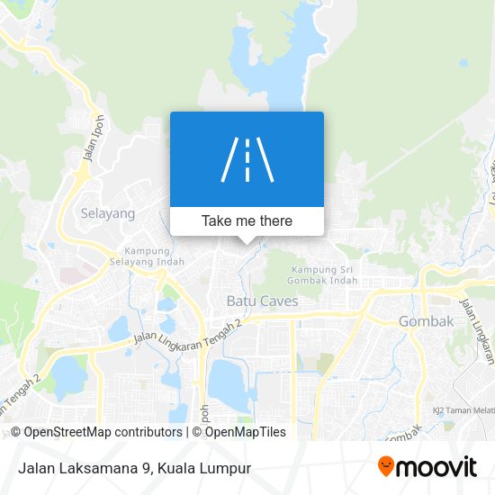 Jalan Laksamana 9 map