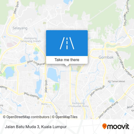 Peta Jalan Batu Muda 3
