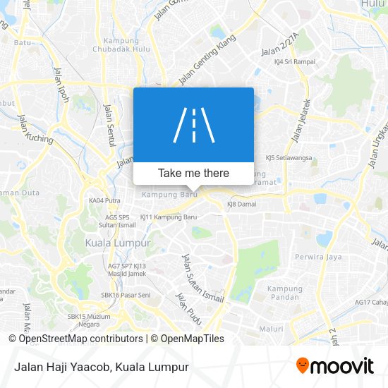 Jalan Haji Yaacob map