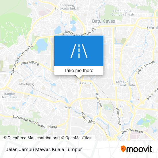 Jalan Jambu Mawar map