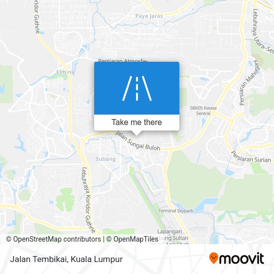Peta Jalan Tembikai