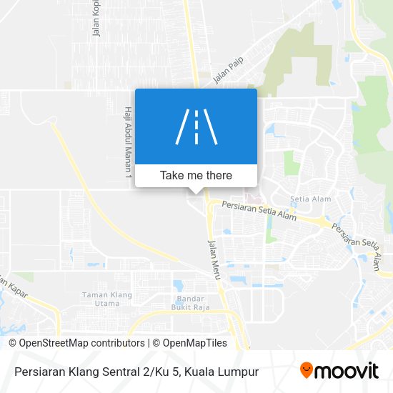 Persiaran Klang Sentral 2/Ku 5 map