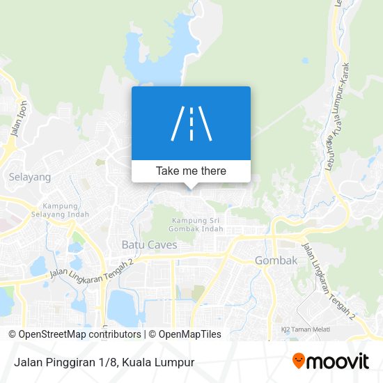 Jalan Pinggiran 1/8 map