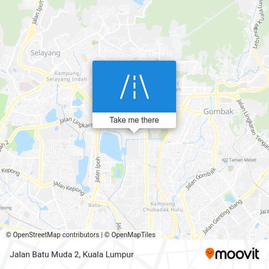 Peta Jalan Batu Muda 2