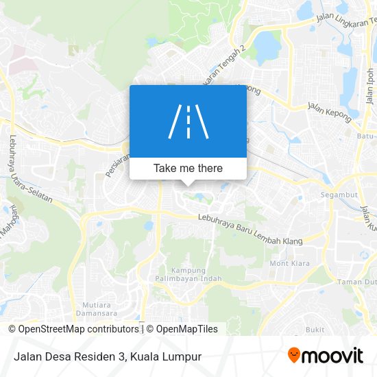 Peta Jalan Desa Residen 3